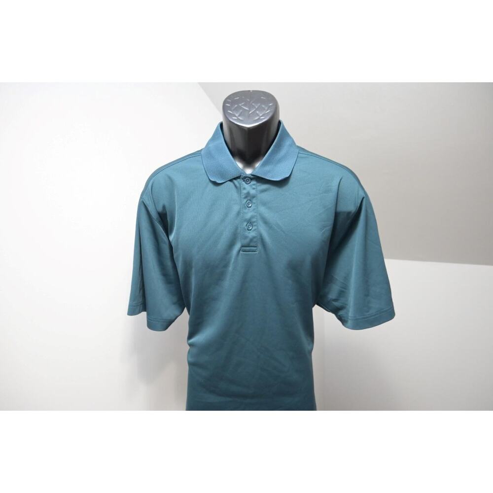 Under‎ Armour Golf Polo HeatGear Loose Performance Blue Shirt Mens Sz XL